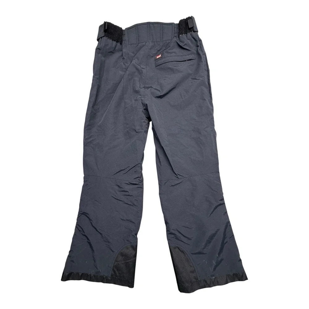Marker Mens Black Ski Pants Full Side Zip Winter Snow Trousers Size Medium